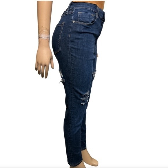 BDG Jeans TWIG High Rise Distressed Ripped Stretch Denim Skinny Size 31 - Picture 7 of 13